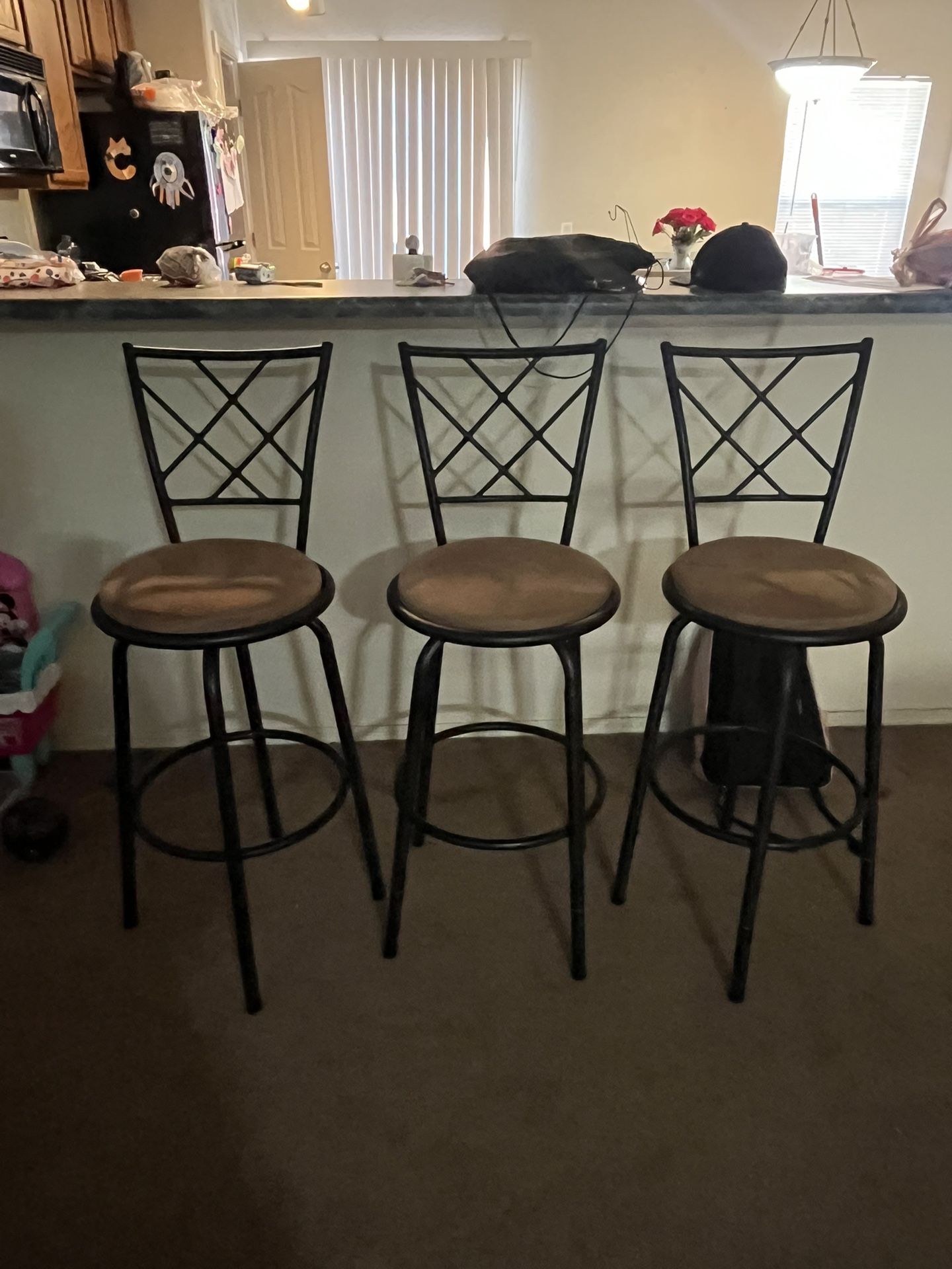 Rotating Bar Stools 