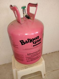 Balloon Time empty container