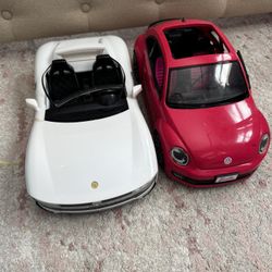 Barbie & Rainbow High Convertible $25 each 