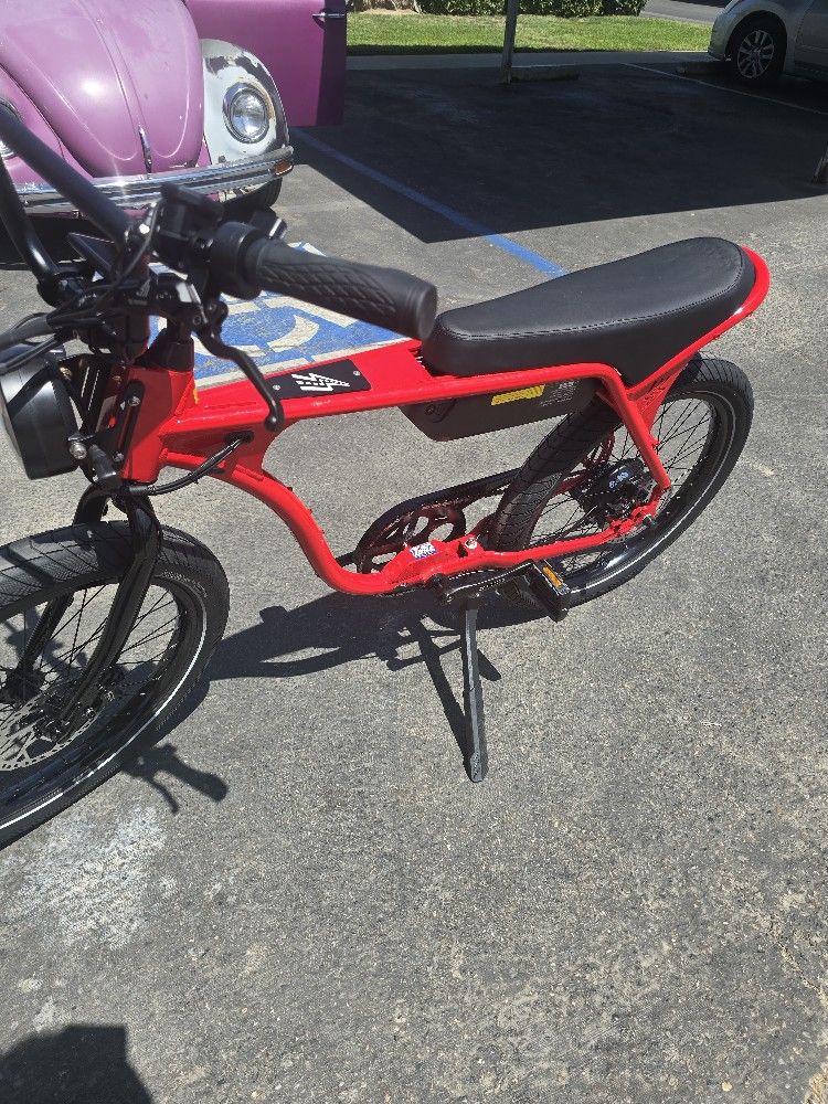 Electric Bike Red Brand New