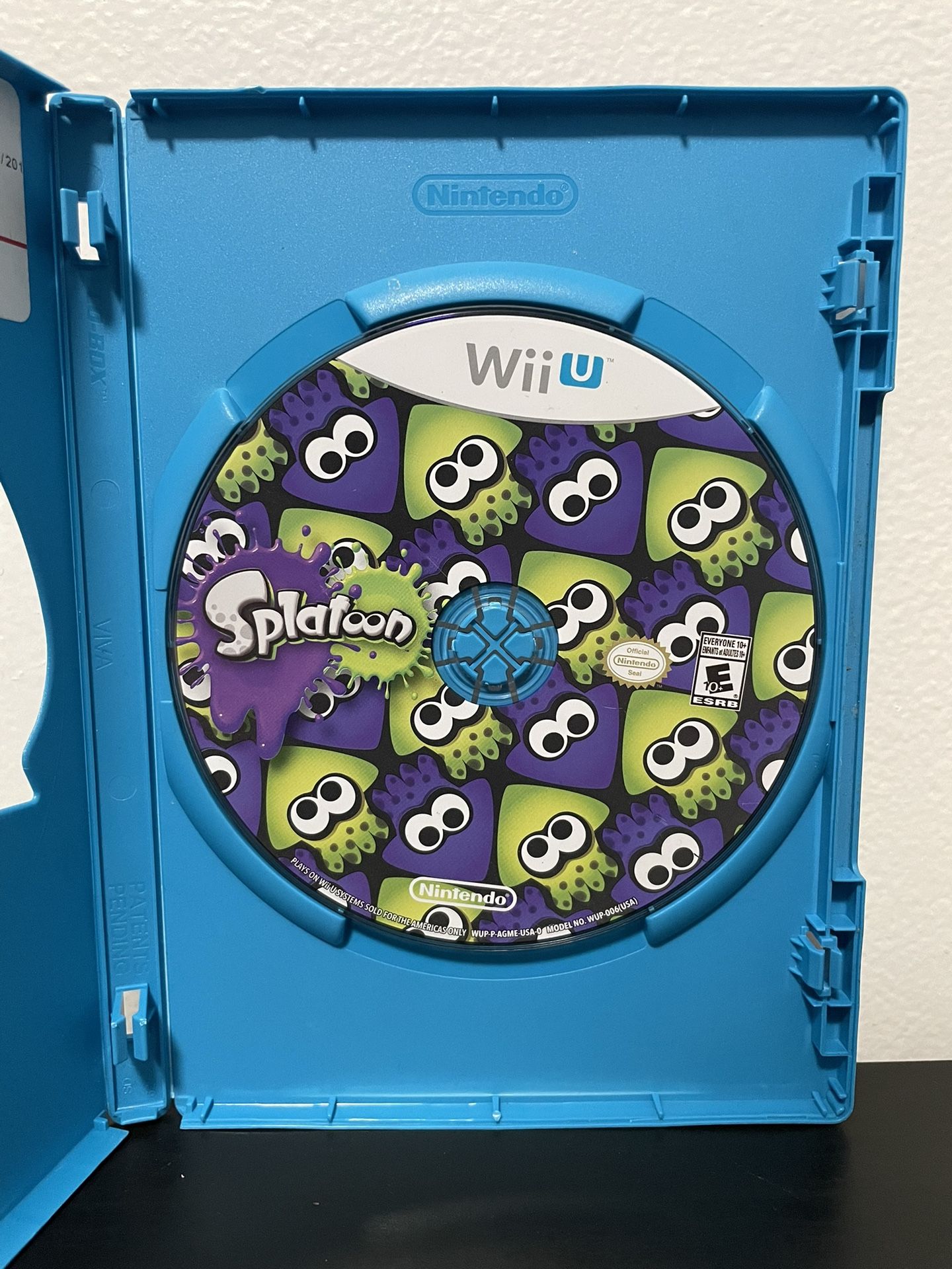 Splatoon Nintendo Wii U Video Game 2015