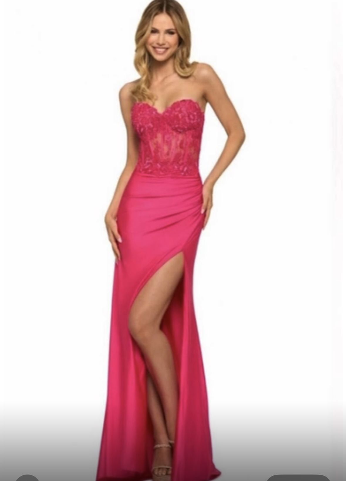 Pink SHERRI HILL Prom/ Ball Dress