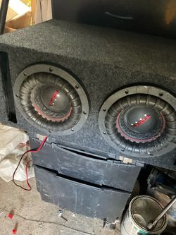 TORO 8inch subwoofers