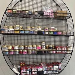 Egg Shaped Wall Shelf