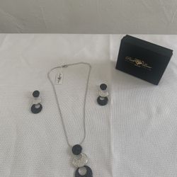 Collar De Fantasía Con Aretes
