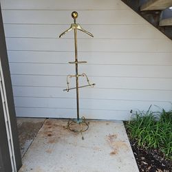 Solid Brass Valet Stand 