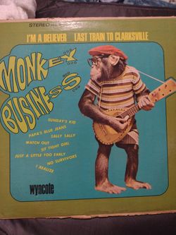 Monkey Business Wyncote Stereo Vinyl LP