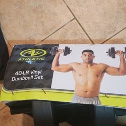 40lbs dumbells