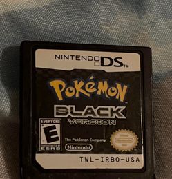 Pokemon black ds