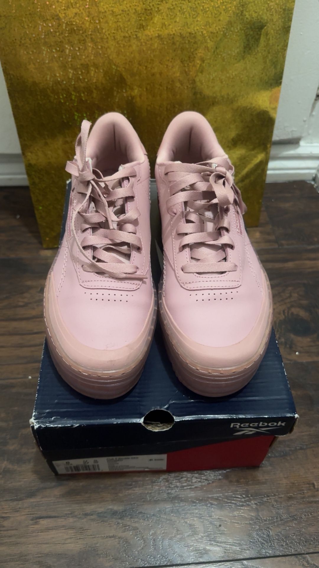 Pink Reeboks