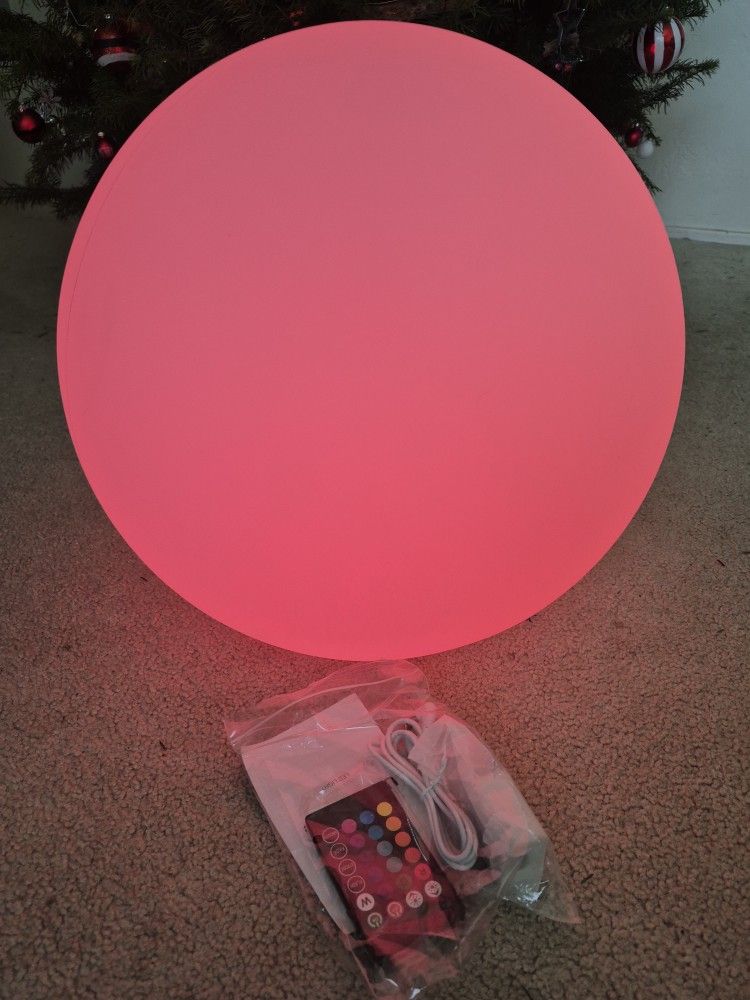 Esfera Decorativa Para Fiestas Con Luz