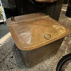 Antique Copper Whiskey Boiler Copper Bin Tub