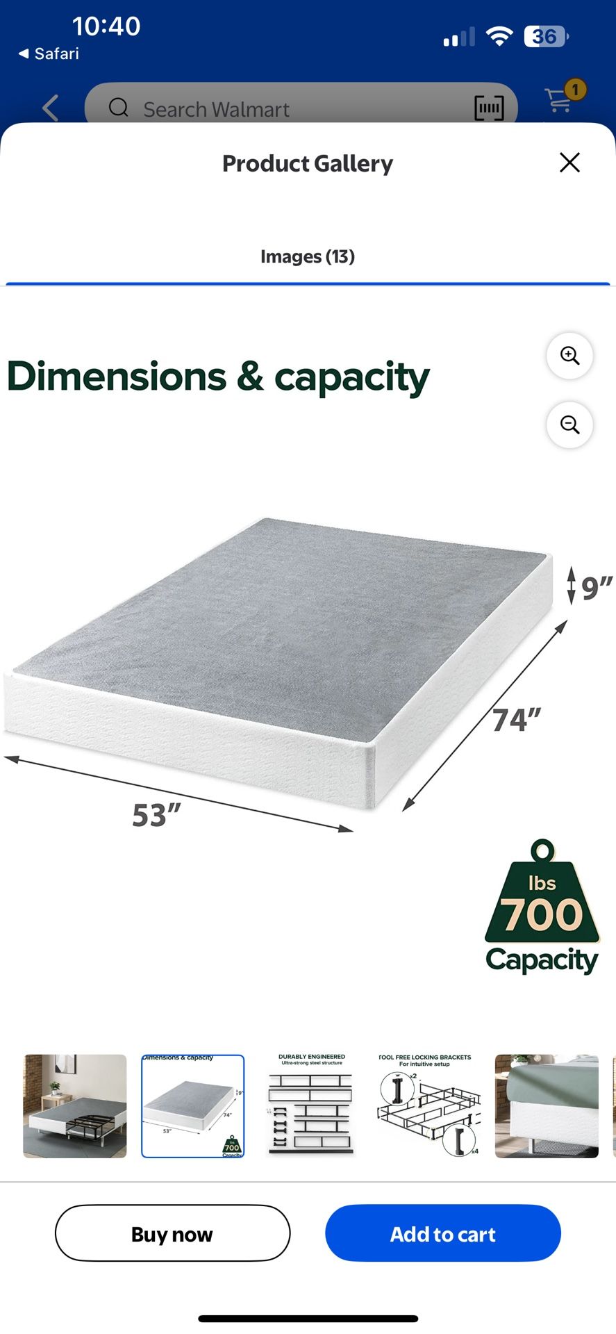Metal Smart Box Spring
