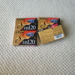 TDK 8mm Video Cassette 