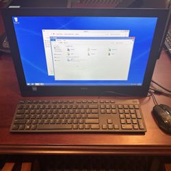 Dell 20" All In One PC Windows 11 Excellent Working Condition
