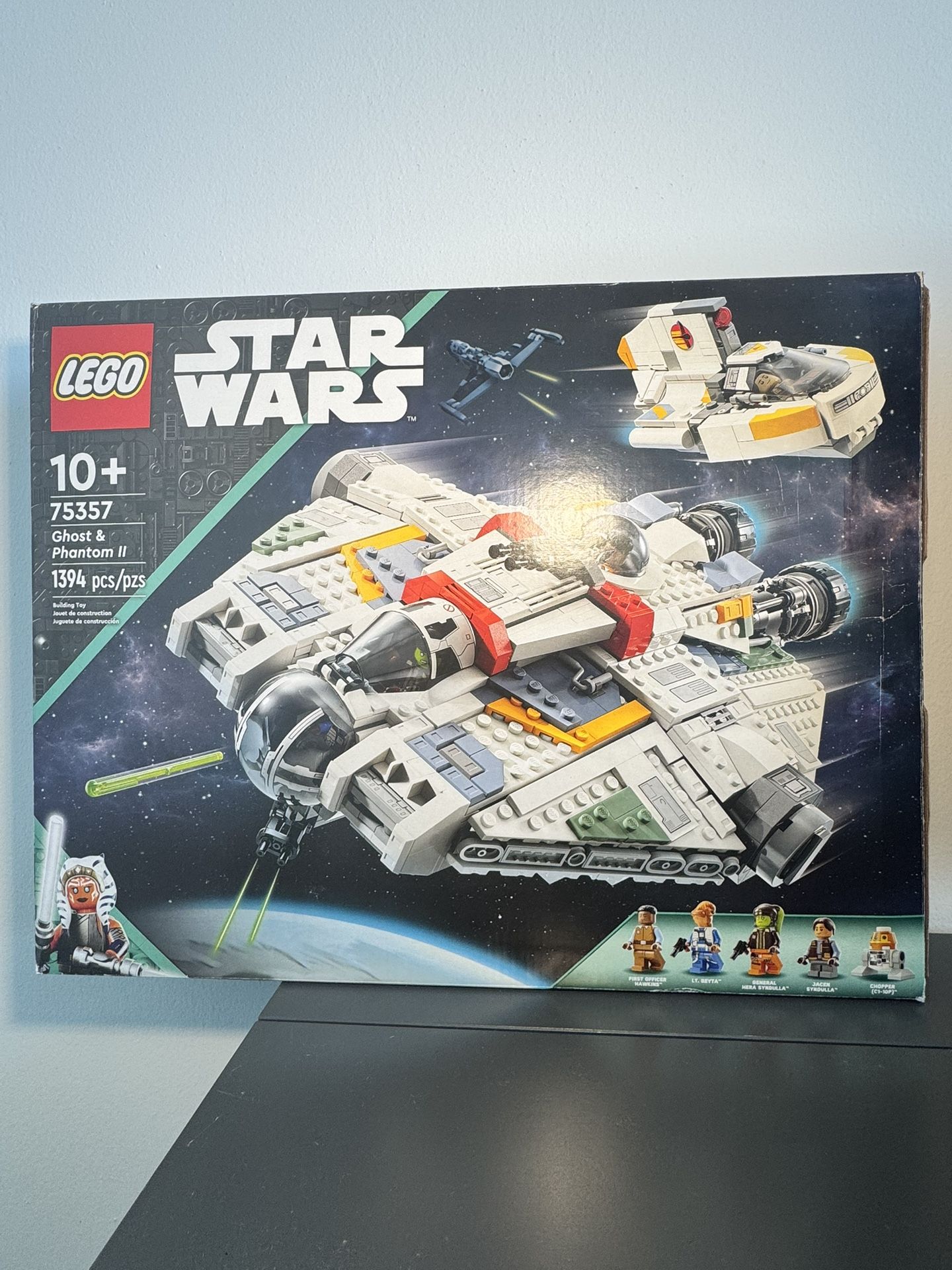 LEGO Star Wars Ghost & Phantom II (75357) – 100% Complete, No Minifigs – $90