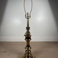 Antique Stiffel Brass Column Lamp