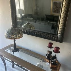 Entrance console table and Mirror