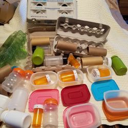 This listing is for crafting and or Prepping. 

Please look at all the pictures for what is in the box. On the inside lid of the box is written what i