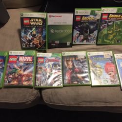 XBOX 360 GAMES ALL KINDS AND MANY MORE RANGING FROM Ten Bucks To 25 Bucks Depending On The Game
