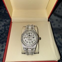 VVS Moissanite Royal Oak- Arabic Dial