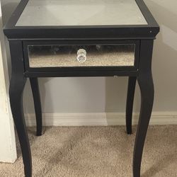 Mirrored Side Table