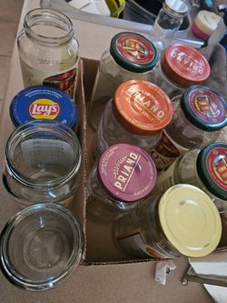 Glass jars