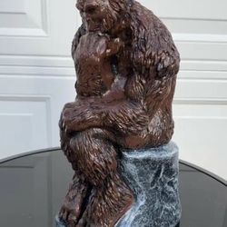 The Bigfoot Thinker Statue