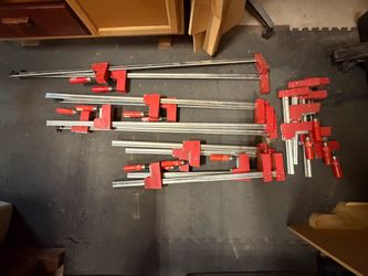 14 Bessey K3 (k body) Parallel Clamp Bundle (50”,41”,26”,12”) obo
