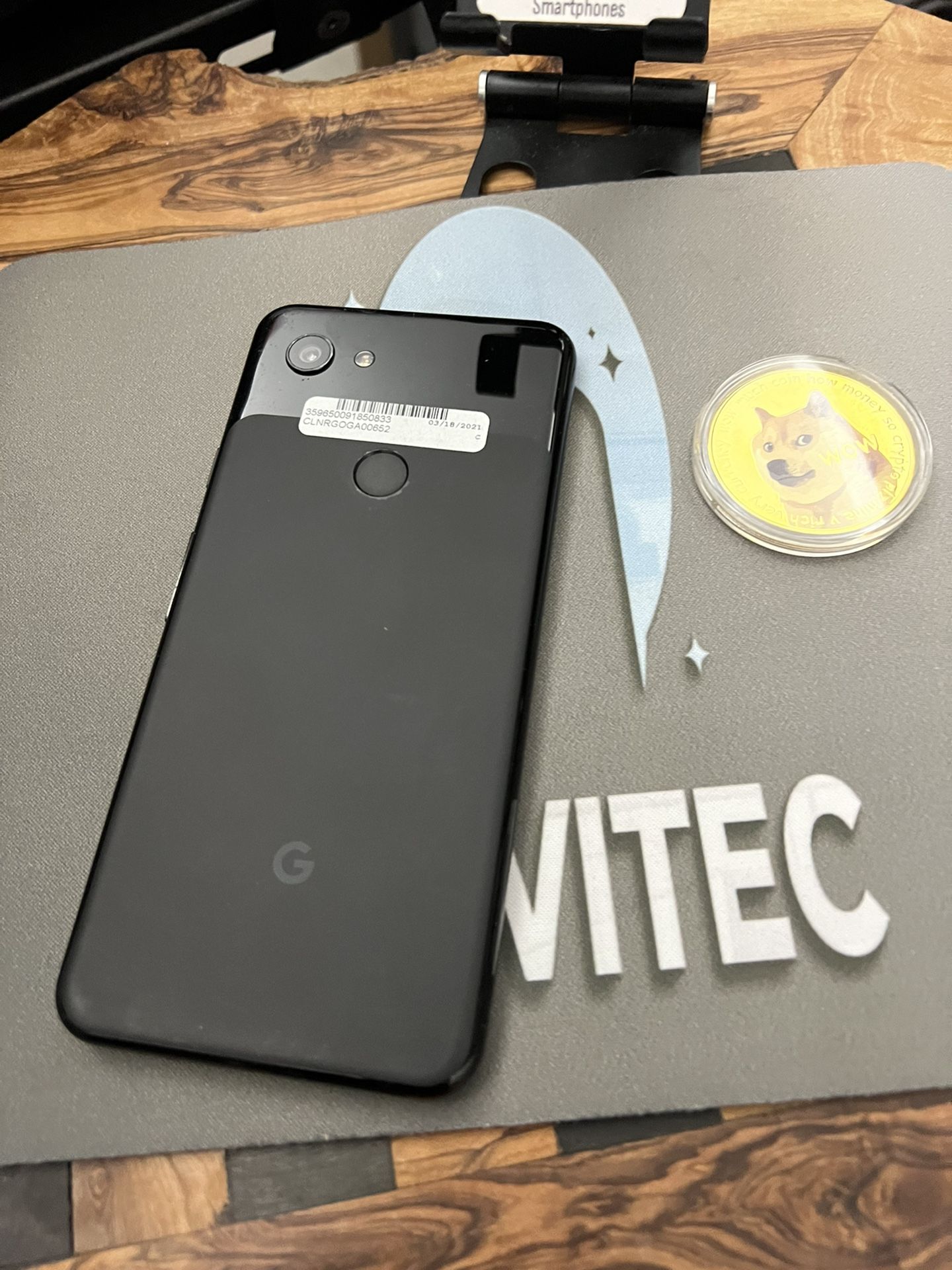 Google Pixel 3a 64GB Black Unlocked For Any Simcard