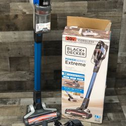 BLACK+DECKER Powerseries Extreme Cordless Stick Vacuum Cleaner, Blue (BSV2020G)
