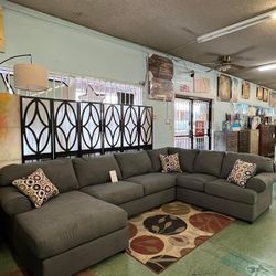 Sectional In Stock For Immediate Delivery 