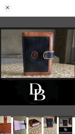 Dooney & Bourke All-Weather Leather (AWL) Vintage Organizer/ Agenda