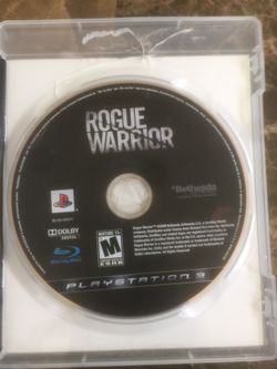 ROGUE WARRIOR. PS3