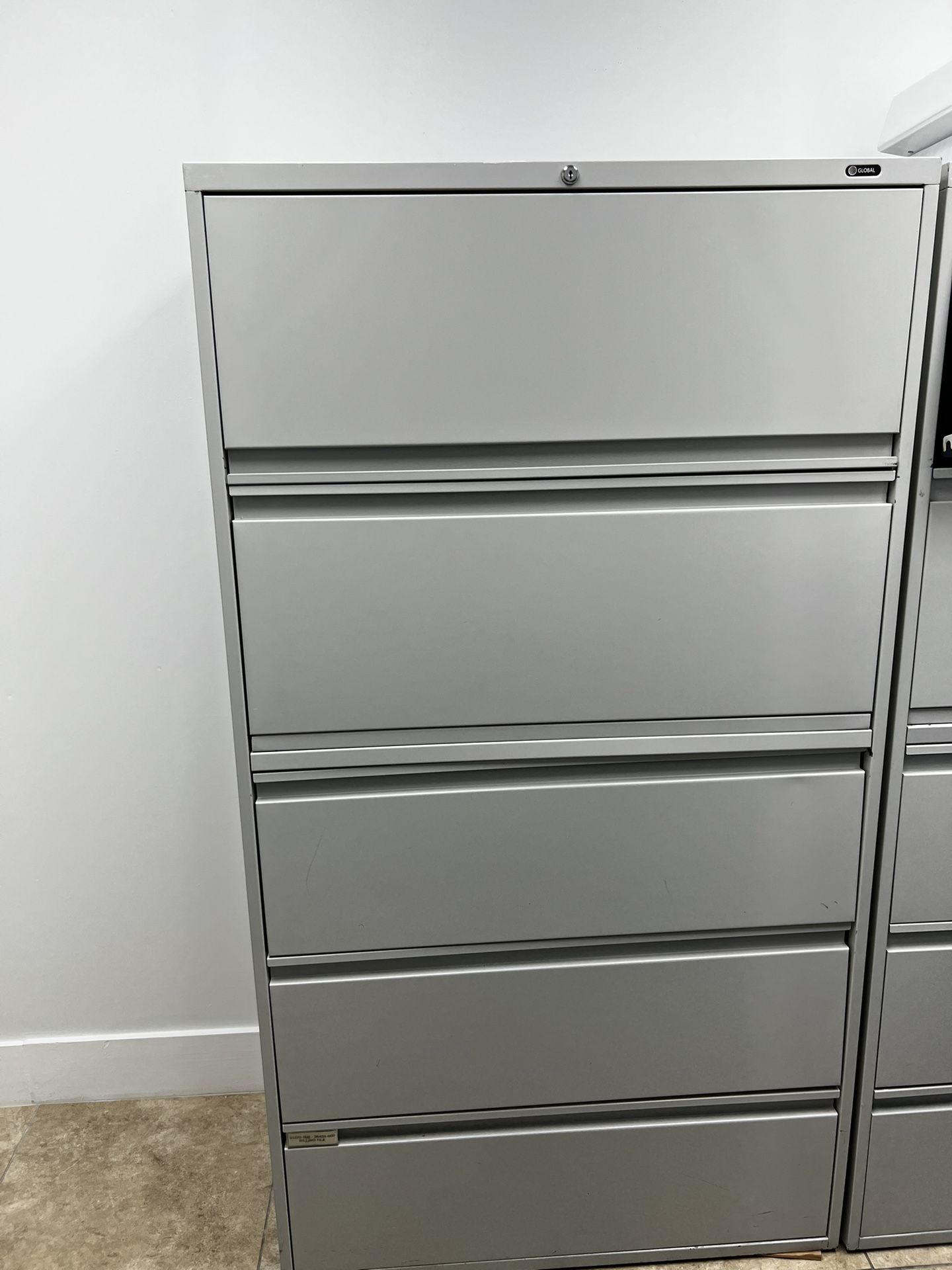 Office 5 drawer file cabinet