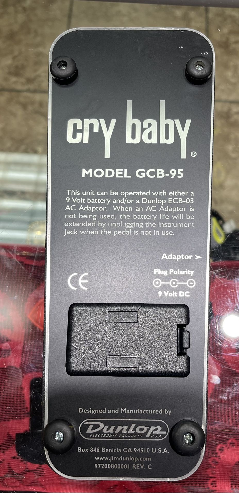 Cry Baby Model GCB 95