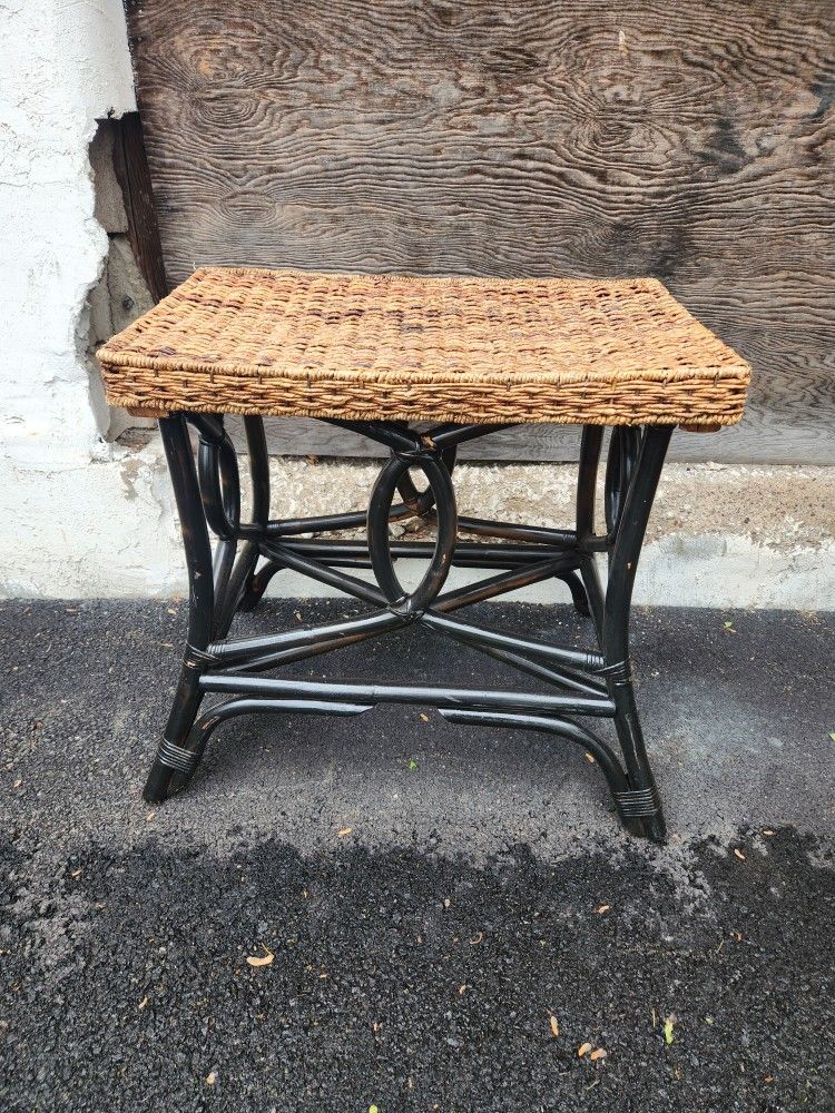 Vintage Bamboo Table