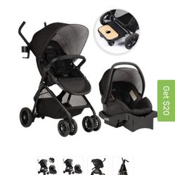 Evenflo Car Seat Three Bases And Stroller