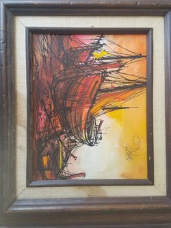 Painting In 18"x20" Frame