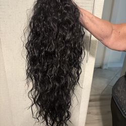 30 inch drawstring ponytail
