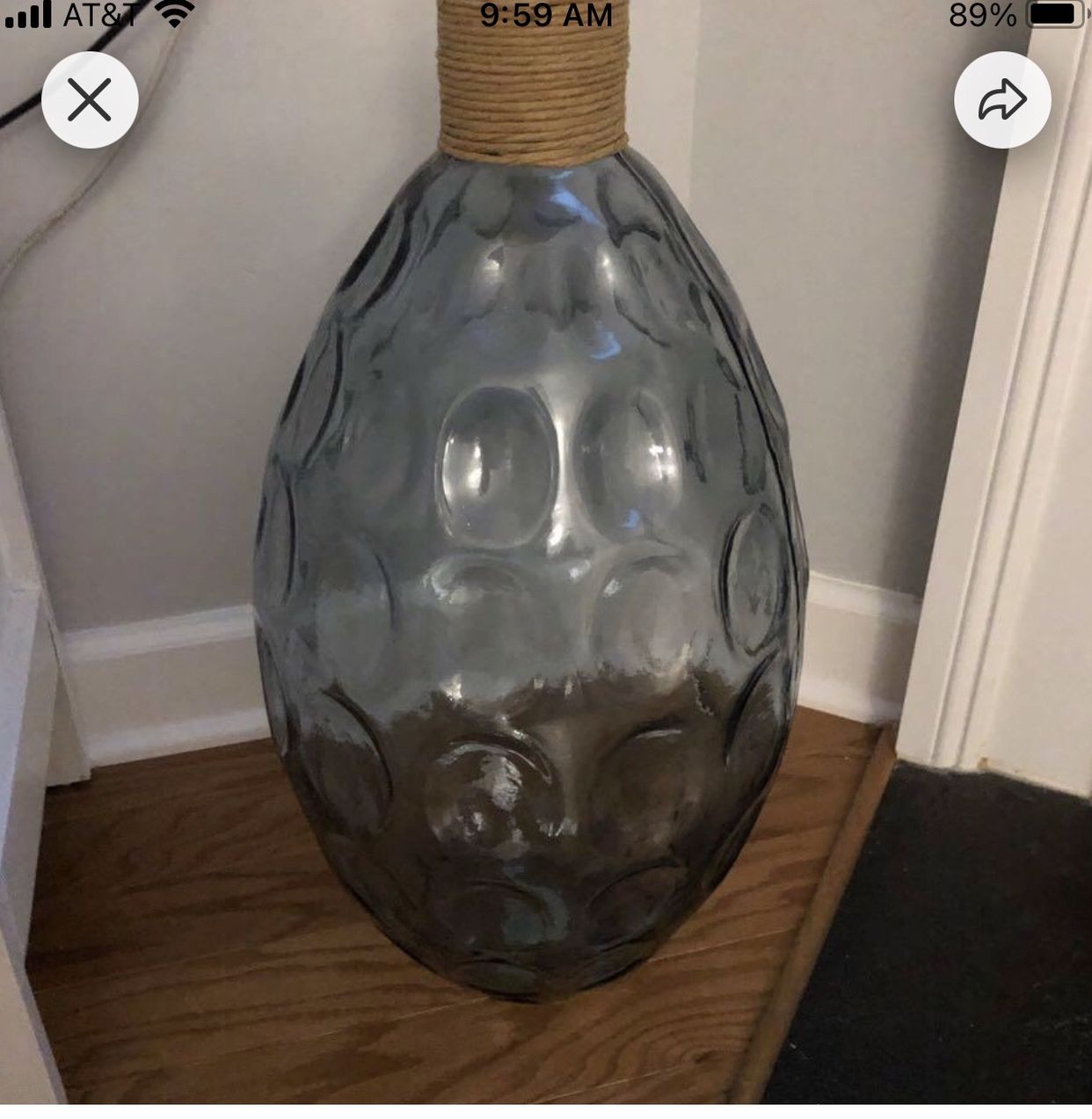 Large Vase And Wall Sconces