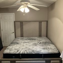 KingSize Bed & Free 65Inch
