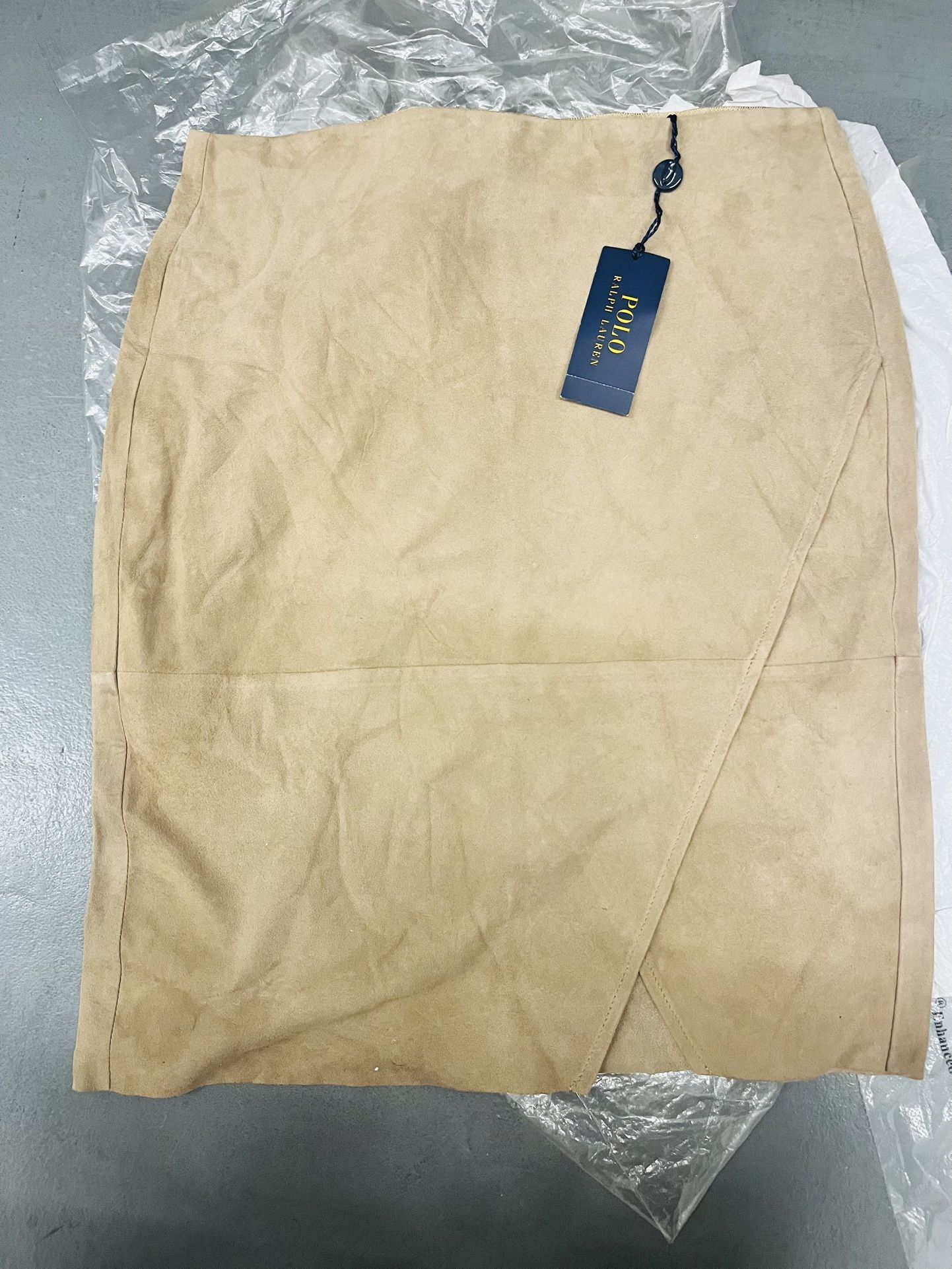 Vintage Brand new Ralph Lauren Suede Skirt