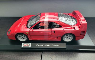 1987 Ferrari F40 1:18 diecast