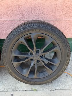 2019 dodge Durango stock wheels