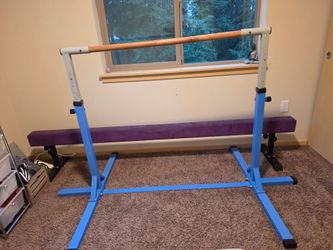 Adjustable Gymnastics Bar & Beam