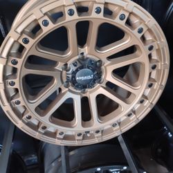 20x9 Assault Rims 6 Lug 6x139 6x5.5 On New Tire 275 55 20 