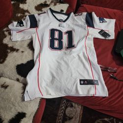 Patriots jersey stitched new with tags size 48