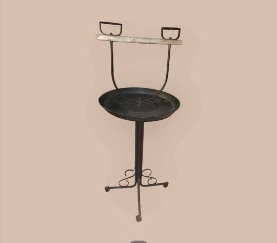 4' Parrot Play Stand Perch with Casters