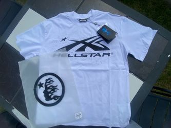 White hellstar T shirt
